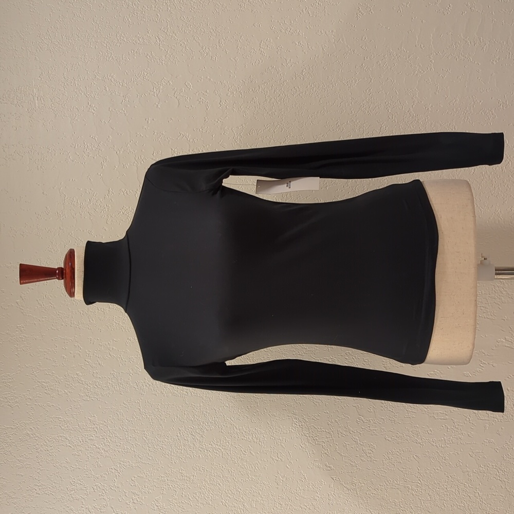 NWT Urban Outfitters Open Back Black Turtleneck (S)